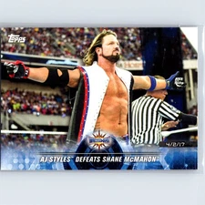 2018 Topps WWE Road To Wrestlemania AJ Styles #79