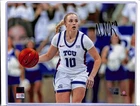 Hailey Van Lith Signed Auto Autograph TCU Photograph Fanatics COA (c)