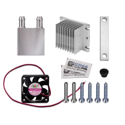 KOOBOOK Kit Raffreddamento Peltier 12V 72W - Termoelettrico Con Ventola, Blocco Acqua E Dissipatore - Progetti Fai Da Te - 5