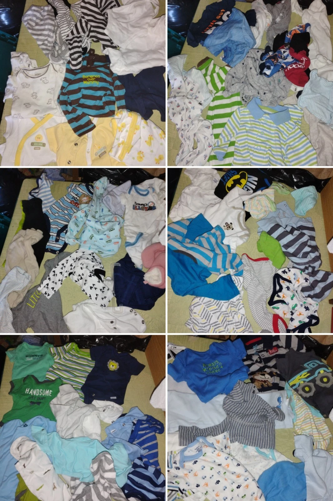 0-3 Nb Newborn Carter's Mix Bulk Baby Boy Clothes Lot 40+ Pc Big Jumpers
Opens in a new window or ta