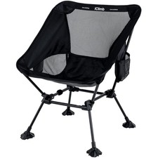 Compact Folding Chair for Outdoor Adventures - Anti-Sinking Design & Cup Holder