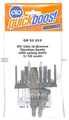 QBT32313 1:32 Quickboost OV-10A OV-10D Bronco Ejection Seats with Safety Belts