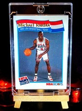 Michael Jordan 1991-92 NBA Hoops #55 '92 USA Basketball Team (Ex-NM) ✨✨✨✨✨