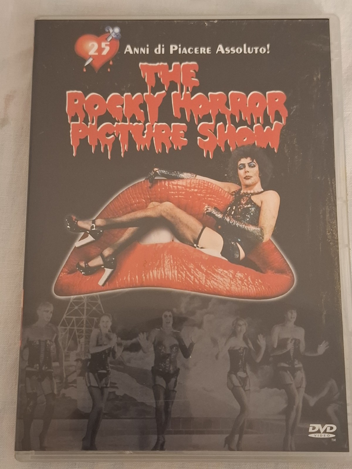 THE ROCKY HORROR PICTURE SHOW di Jim Sharman (1975) 2 DVD + libretto come nuovo