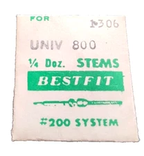 Universal Geneve 800 Winding Stem watch part #1306 "1" each