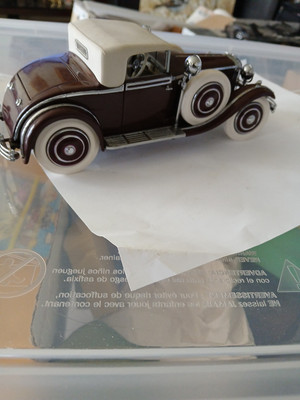 Franklin Mint 1925 HISPANO-SUIZA H6B KELLNER 1:24 W/COA 
