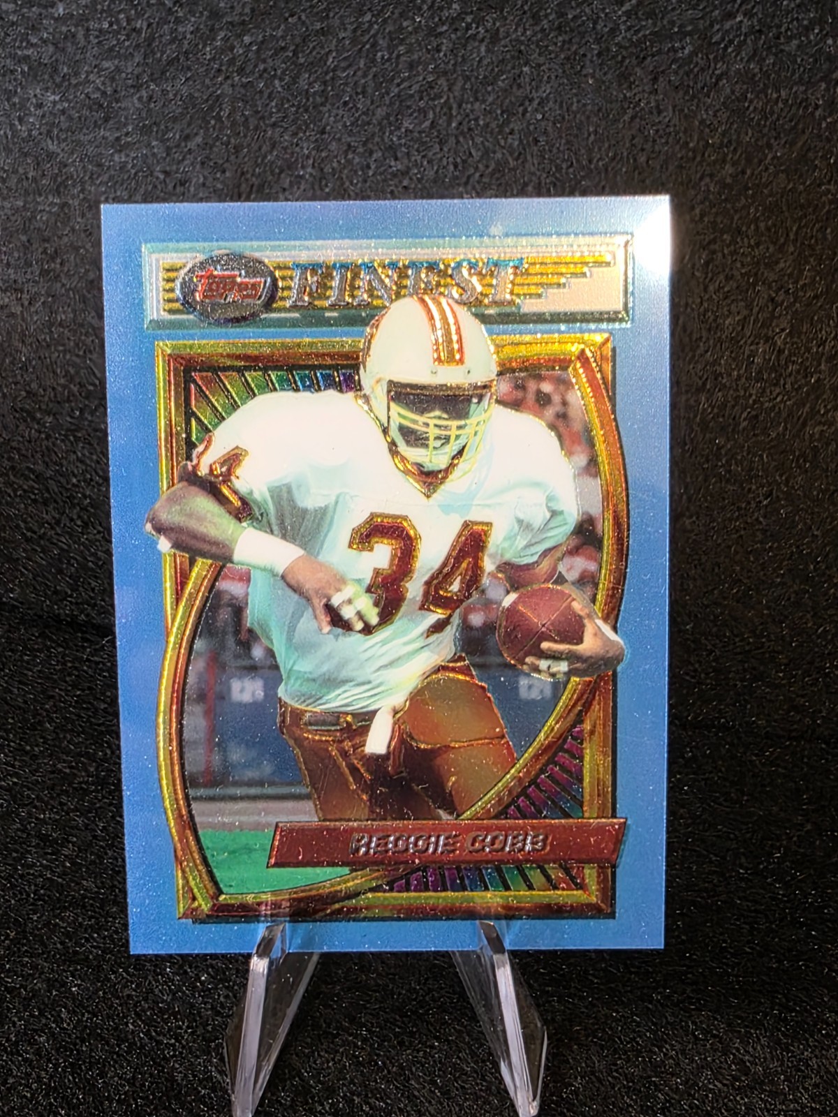 1994 Topps Finest Football #15 Reggie Cobb