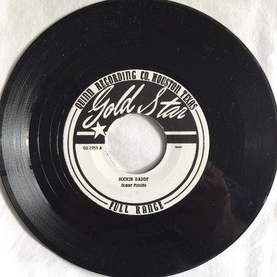 Sonny Fisher   Rockin Daddy /Hold Me Baby 7'' Single 45 RPM