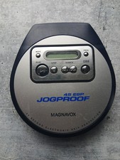Magnavox Jogproof Portable CD Player Skip Protect Silver 45 ESP HJ63