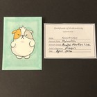 Aceo “Molmotchi” Original, miniature Drawing, 2.5x3.5in signed by Raven  — photo 2