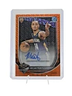 2025 Bowman Chrome Micah Peavy Orange Geometric Rookie Auto 14/25 (Jersey Match)