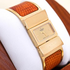 HERMES Loquet Women's wristwatch Battery replaced Quartz