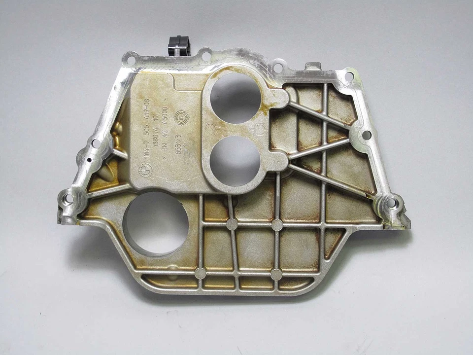 BMW N62 N62N 4.4L V8 Upper Timing Case Cover Bank 1 Right 2004-2010 OEM - Image 2 of 3