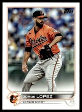 2022 Topps Jorge Lopez Baltimore Orioles #552