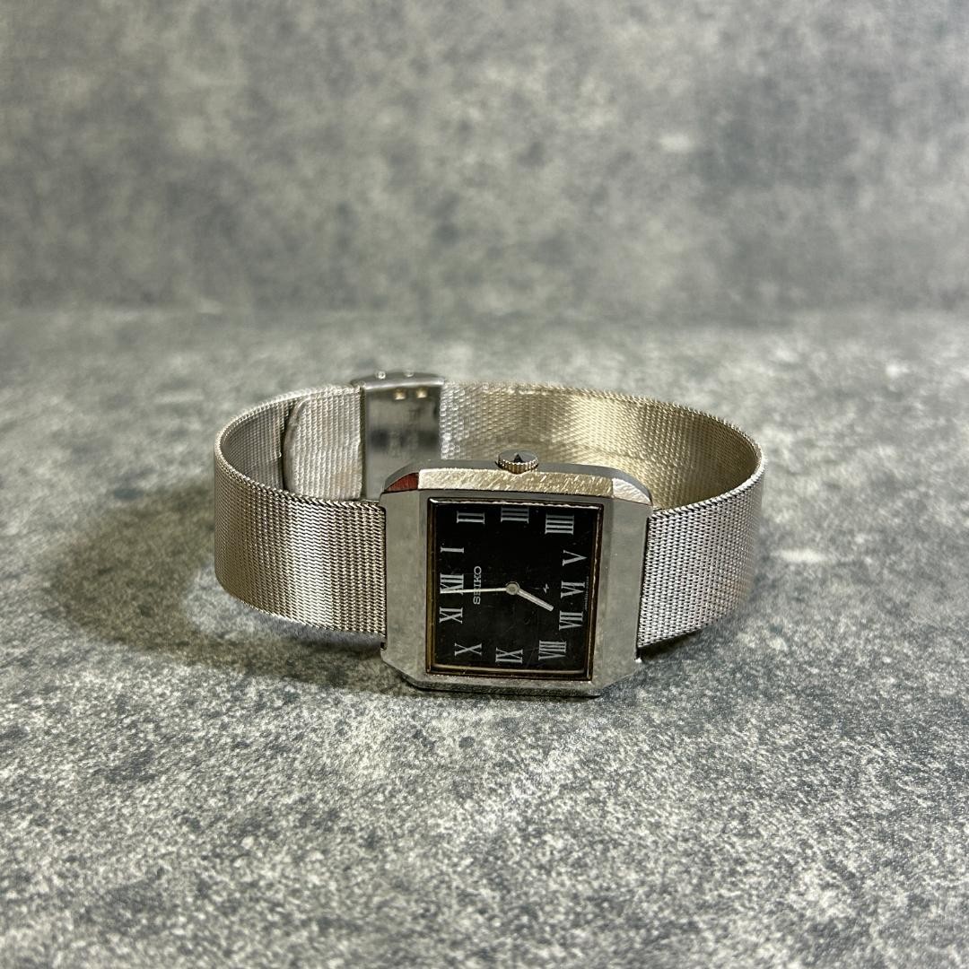 SEIKO Chariot Tank Rectangular Square Manual Wind… - image 2