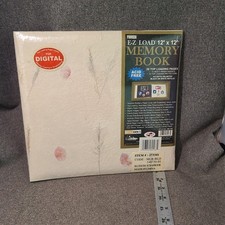 Pioneer EZ Load 12x12 Memory Book Scrapbook Mulberry Cover New