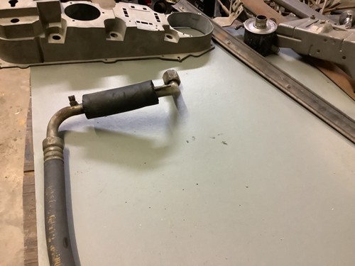 70 71 72 73 74 Challenger Cuda 318 340 Small Block AC Suction Hose Mopar E Body - Picture 2 of 4