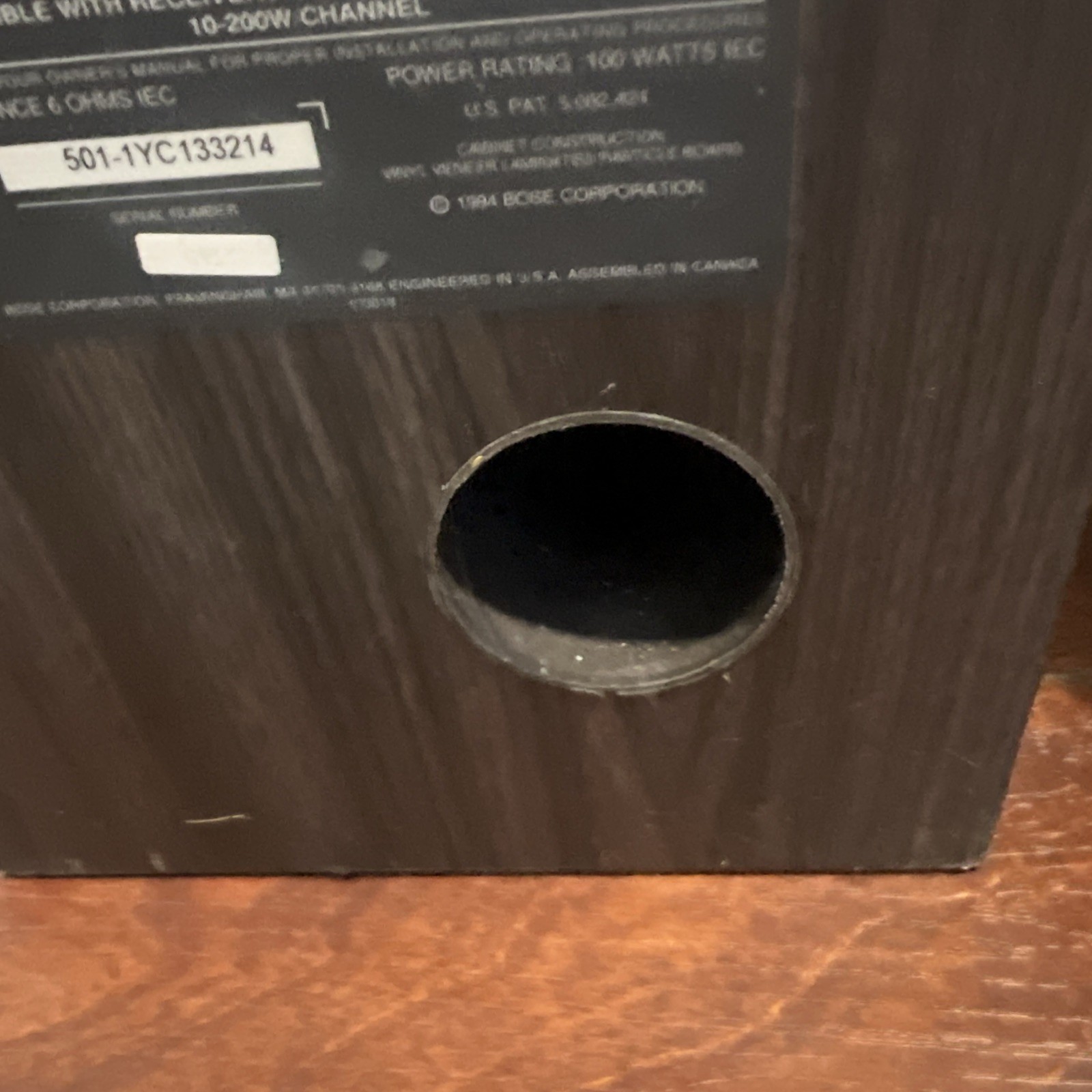 Bose 501 Series V Direct Reflecting Speakers Left And Right - Beautiful Sound