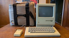1984 APPLE MACINTOSH 128K Original Model M0001 With Keyboard and Mouse