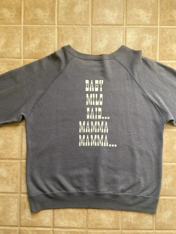 2002 Baby Milo Bape Crewneck Sweatshirt Large Rare - Image 3 of 4