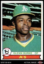 1979 Topps #163 Glenn Burke Athletics 5 - EX