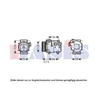 Kompressor Klimaanlage Passend FüR Ford Fiesta VI Mazda 2 DE