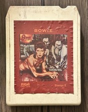 VINTAGE 8 Track Cassette Tape - David Bowie - Diamond Dogs CPS1-0576 TESTED!!
