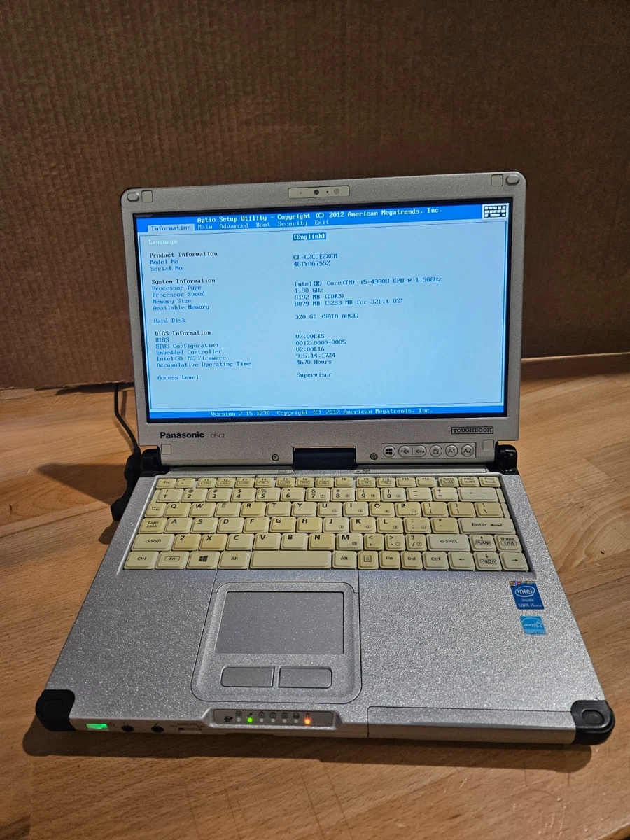 Preços baixos em Panasonic Toughbook Cf-C2 notebooks e netbooks | eBay