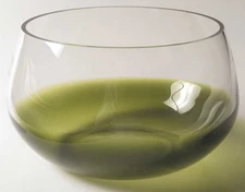 Dansk Glasscapes Lime Green Round Bowl 6795133