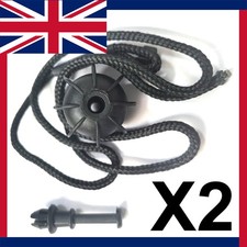 2X Parcel Shelf String Strap Clips Pivot Rivet Repair Kit For Audi SEAT Replace
