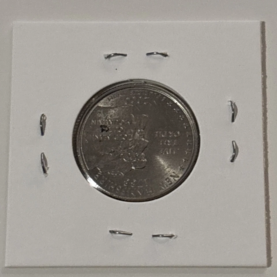 2000  QUARTER  NEW HAMPSHIRE  NO MINT MARK .MINT ERROR  COIN - Image 3 of 4