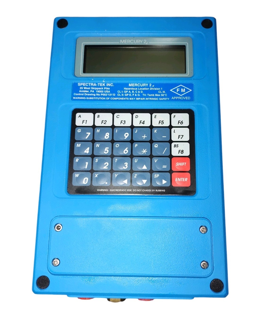 Spectra Tek Mercury 2e Intrinsically Safe Harsh Area Detector Vintage Tech