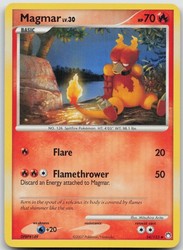 Magmar 54/123 Mysterious Treasures Uncommon
