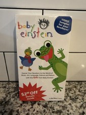 Rare 2002 Baby Einstein VHS Sampler Video Tape Sealed