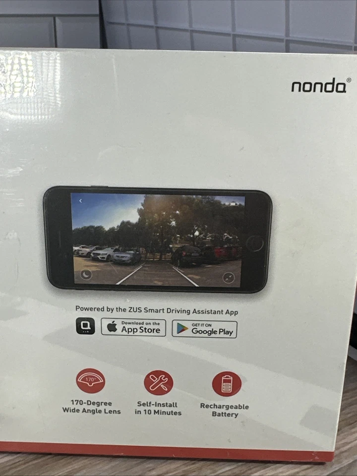 Nonda ZUS 170 Degree Rear View Wireless Smart Backup Camera "NEW in SEALED BOX" - Image 3 of 4