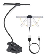 51 Led Music Stand Light, Folding Rechargeable Clip on Light, Portable