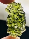 22Ct Moldavite Genuine Raw Moldavite Crystal from Czech Republic PIC certificate — photo 2
