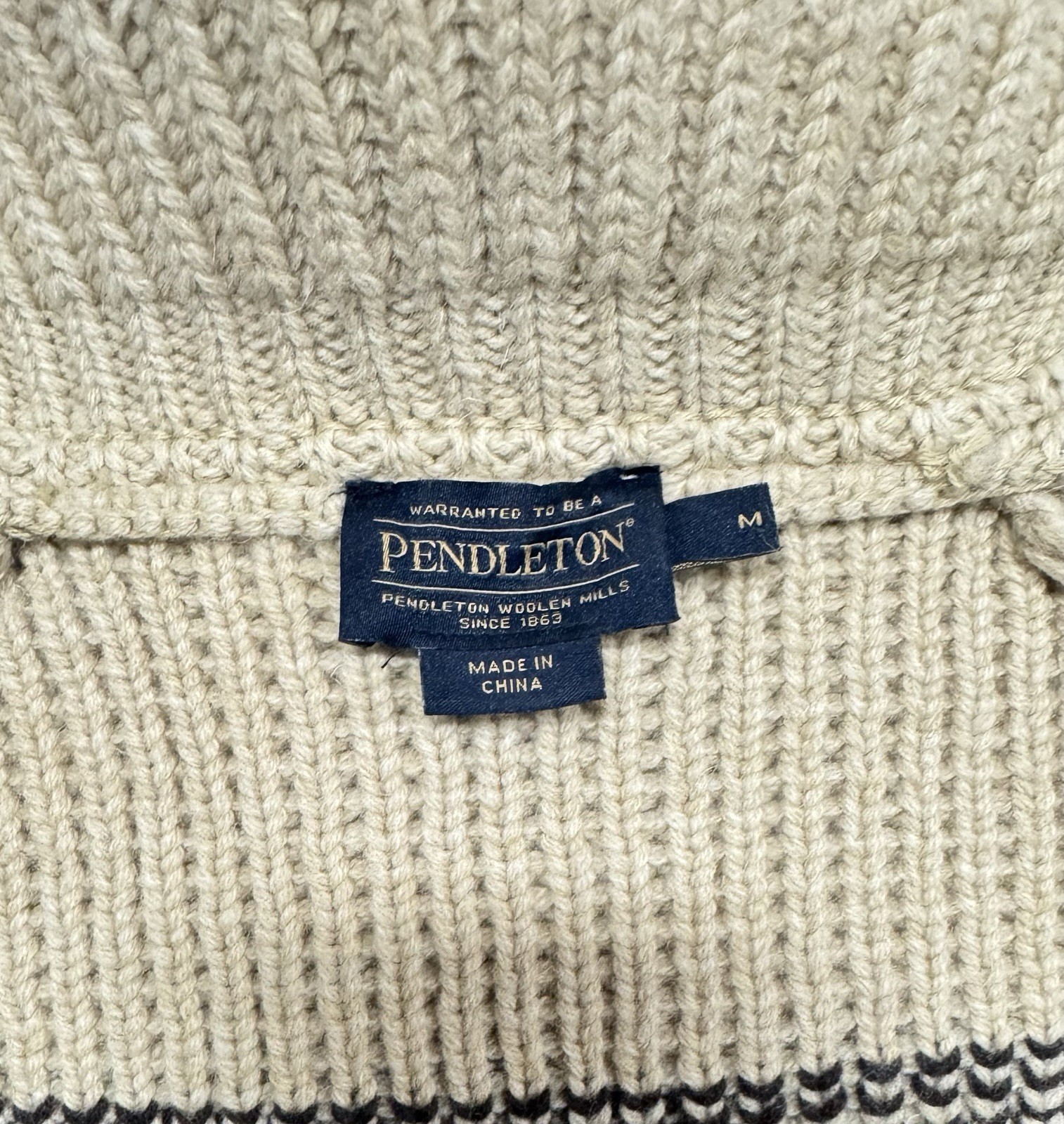 Pendleton Mens Original Westerly Wool Cardigan Bi… - image 5