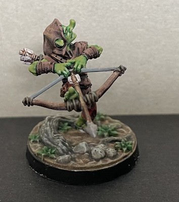 Dungeons & Lasers NPC Miniature GOBLIN 3 - Fantasy Plastikfigur bemalt