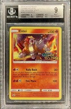 Pokemon BGS 9 2019 Sun & Moon Cosmic Eclipse SM219 Foil Prerelease STAFF