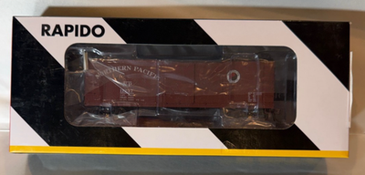 #ad #ad 🚂HO RAPIDO TRAINS BOXCAR NORTHERN PACIFIC SMALL MONAD 1940 11237🚂 $35.99