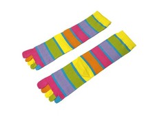 Women Funky Toe Socks Ankle High One Size 25
