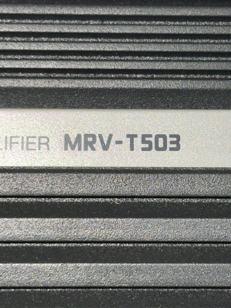 ALPINE MRV-T503 Power amplifier 2 /1 channel | eBay