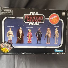 Kenner Star Wars Retro Collection Phantom Menace 6-Pack Obi-Wan Darth Maul
