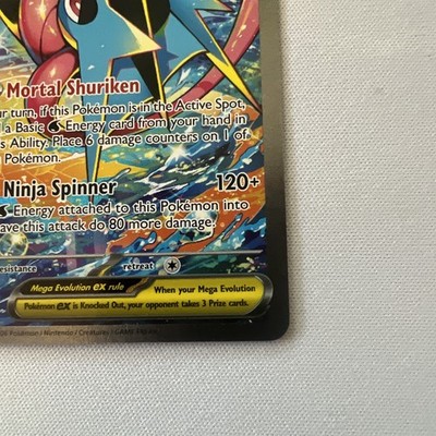 Pokemon Chaos Rising Mega Greninja Ex SIR 116/086 | eBay