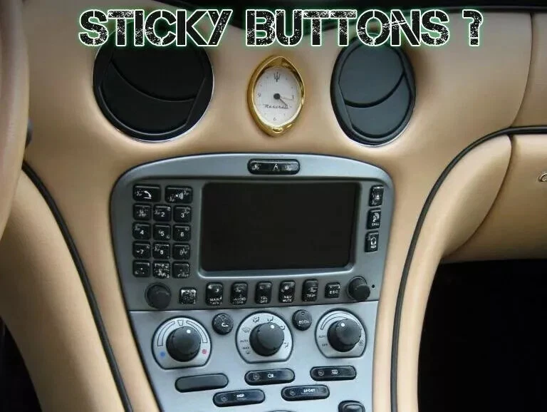 Maserati Cambiocorsa 2002-06 cupé Spyder Deluxe botón kit de restauración Foto 2 de 4