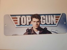 the Top Gun Movie Banner Marquee 4x12 Metal Wall Sign