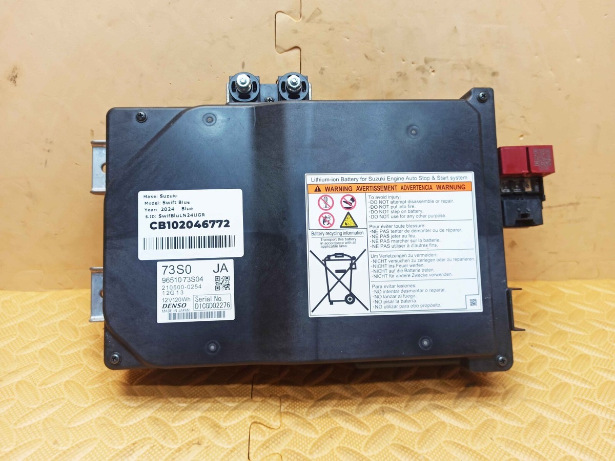 HARRY　20170331UNIT Suzuki Swift Mk3 2017-2024 Hybrid Battery Control Module Unit