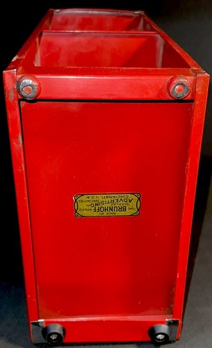 Lata de almacenamiento de comerciante litografiada para bicicleta 808 cartas selladas barajas de colección - Imagen 22 de 22