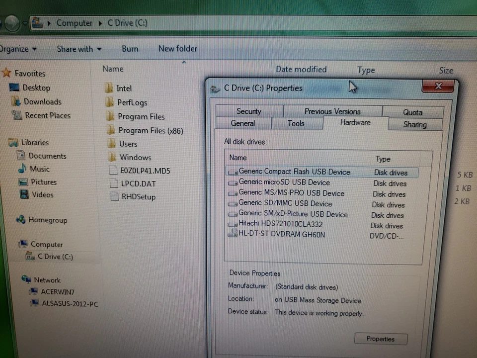 Acer AM3900-U4002 Full Tower PC - 1TB HD, 4 Gb RAM, Windows 7. - Image 4 of 4